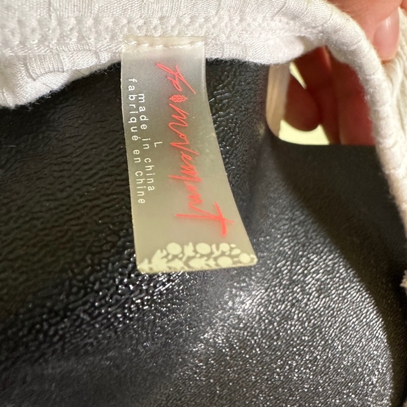 Free People White Playsuit L - Picture 4 of 8